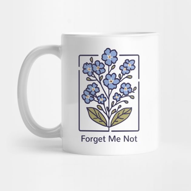 Forget Me Not Flower by CreativeSage